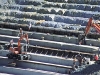 Opuha Dam spillway under construction